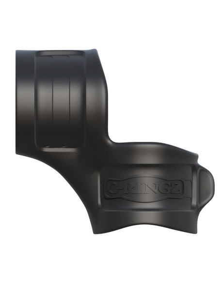 Fantasy C-Ring Mr Big Cock Ring and Ball Stretcher - Black by Pipedream