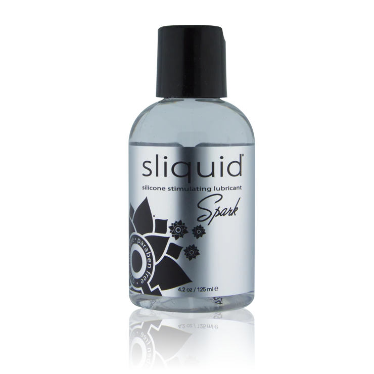 Sliquid Naturals Spark Menthol Silicone Lubricant — 4.2 oz - SLIQ990