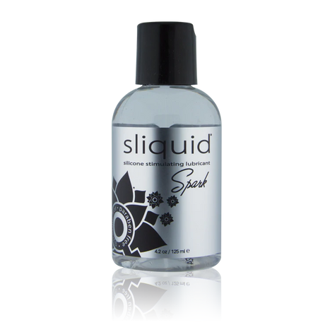 Sliquid Naturals Spark Menthol Silicone Lubricant — 4.2 oz - SLIQ990