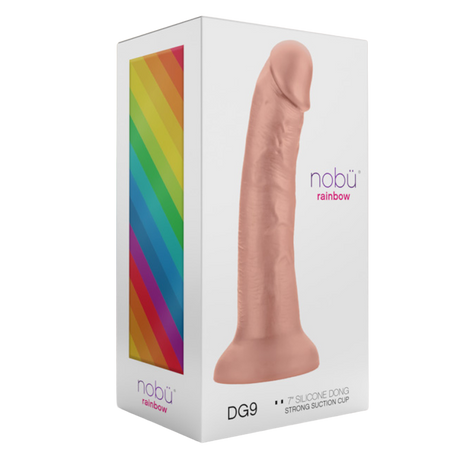 NOBÜ Small Peach Medical-Grade Silicone Dong - NB1619