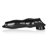 OXBALLS FIDO Cocksheath — FLEXtpr Sheath, Black, 9-inch - OX-3002-BLK