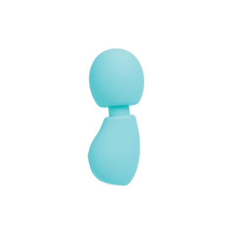 VeDO EENY Rechargeable Extra Mini Wand Vibrator — Turquoise - VI-W0301