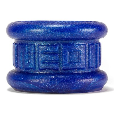 OXBALLS NEO Short Ballstretcher — Blueballs Metallic, Pure Silicone - OX-1258-BLB