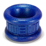 OXBALLS NEO Short Ballstretcher — Blueballs Metallic, Pure Silicone - OX-1258-BLB