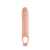Blush Performance Plus 10 Inch Silicone Penis Extender Sheath - Vanilla - BL-22593
