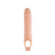 "Performance Plus - 10 Inch Silicone Cock Sheath Penis Extender - Vanilla BL-22593"