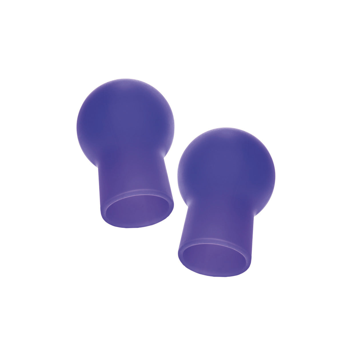 CalExotics Nipple Play Silicone Advanced Nipple Suckers, Purple - SE2644602