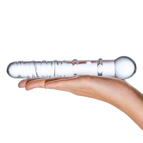 Callisto Clear Glass Dildo by Electric Novelties