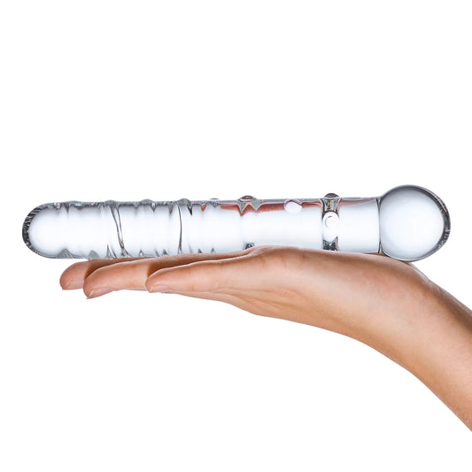 Callisto Clear Glass Dildo by Electric Novelties