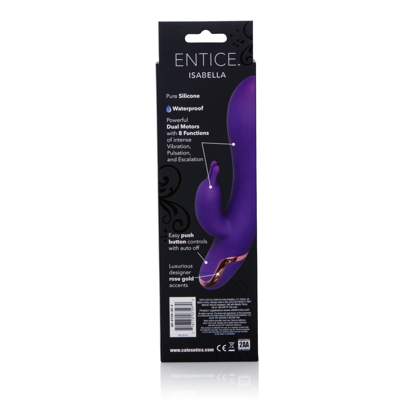 Entice Isabella - Purple by CalExotics