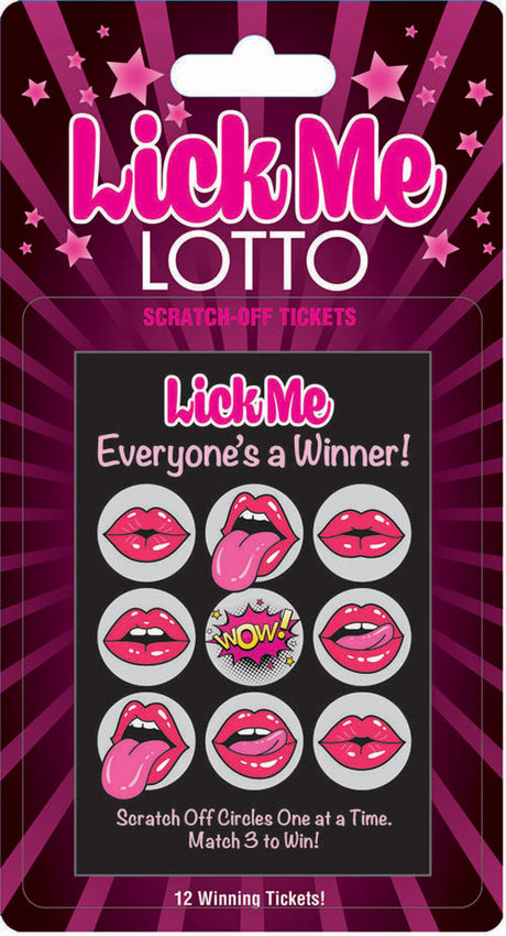 Little Genie Lick Me Lotto Scratch-Off Game — 12 Tickets - LG-BG069