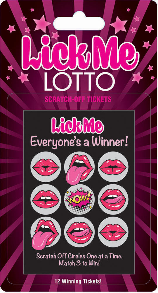 Little Genie Lick Me Lotto Scratch-Off Game — 12 Tickets - LG-BG069