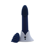 Nu Sensuelle Point Plus Bullet Vibrator — Navy Blue - BT-W61NBL