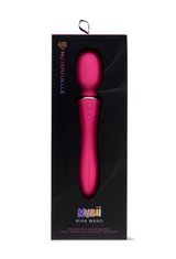 Nu Sensuelle Mika Mini Wand Vibrator — Pink, Warming & Turbo Boost - BT-NU05PK