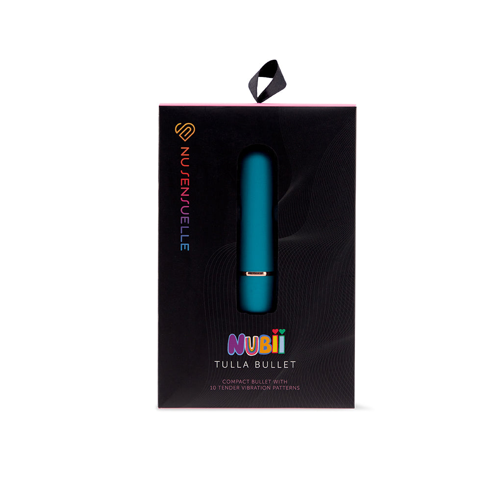 Nu Sensuelle Tulla Rounded Bullet Vibrator — Blue - NS3160