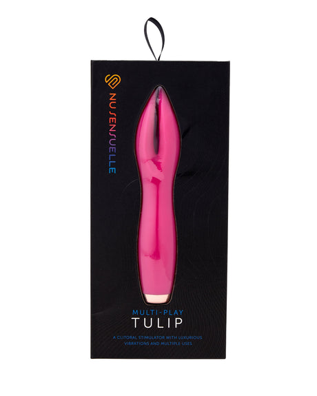 Nu Sensuelle Tulip Rechargeable Multi-Play Vibrator, Magenta - BT-W81MG