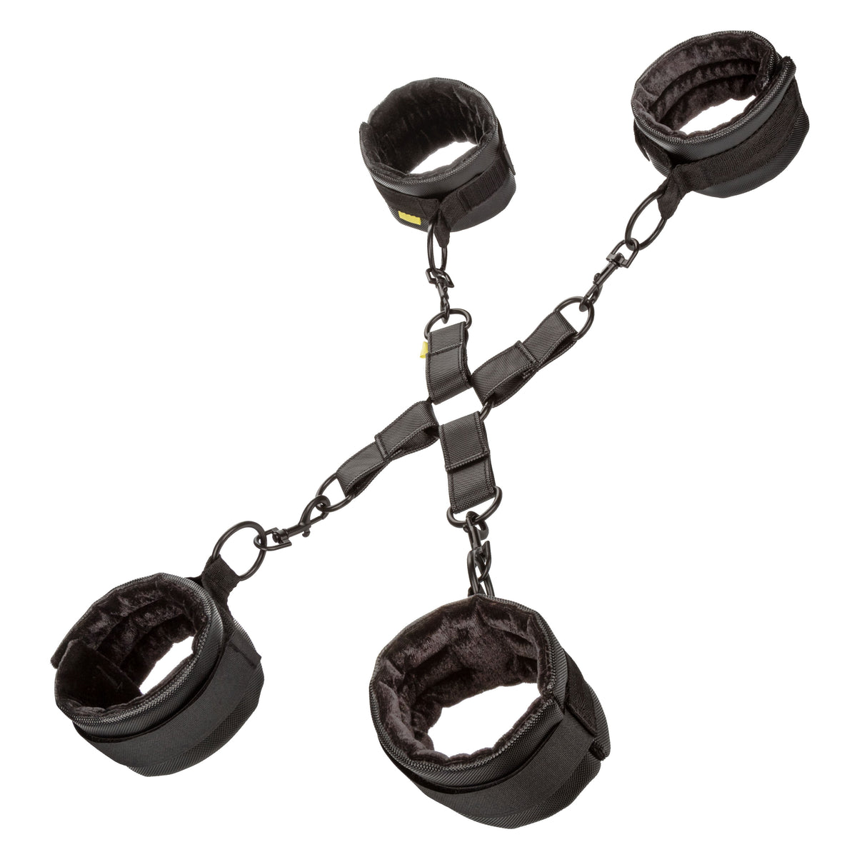 CalExotics Boundless Hog Tie — 4 Adjustable Wrist & Ankle Cuffs - SE2702803