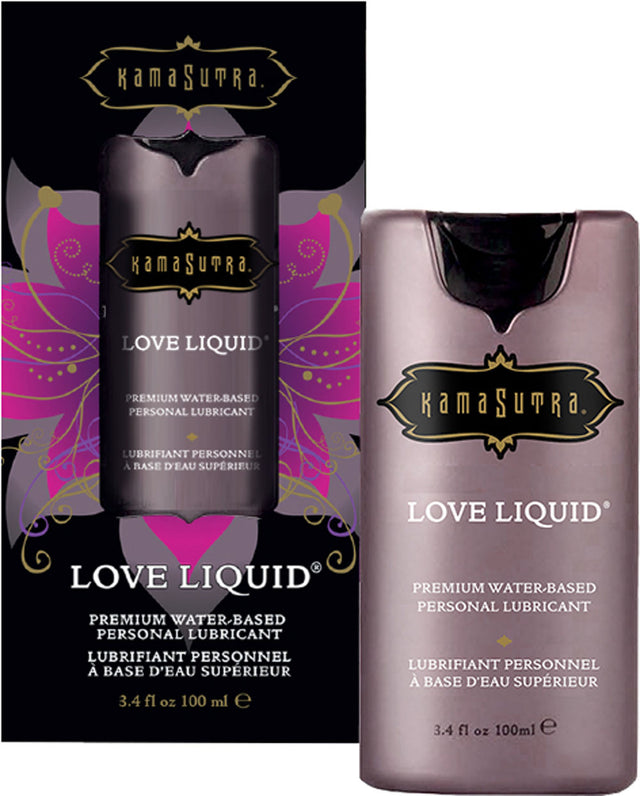 Kama Sutra Love Liquid Classic Water-Based Lubricant — 3.4 fl oz - KS0210B