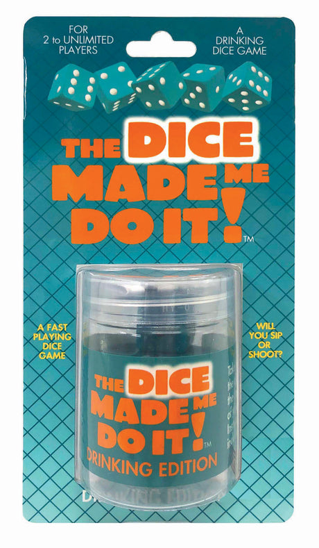 The Dice Made Me Do It- Drinking Edition by Little Genie