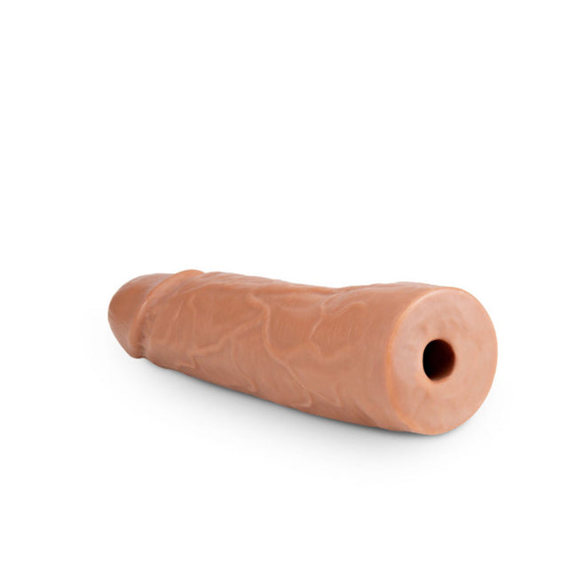 Blush Lock On 7 Inch Realistic Dildo — Mocha - BL-51377