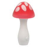 CalExotics Muff Shroom Mini Massager — Red, 3.75 x 2 in - SE4410233