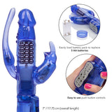 CalExotics Delight Triple Orgasm Rabbit Vibrator — 3-Motor Waterproof - SE0661502