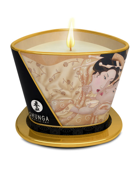 Shunga Desire Massage Candle — Vanilla Fetish (5.7 oz) - SHU4501
