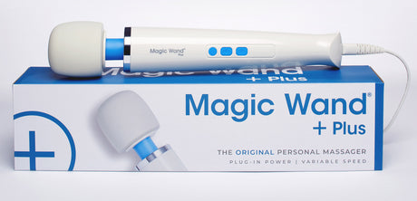 Magic Wand Plus Corded Massager — White, Variable Speed - HV-265