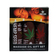 Earthly Body Hemp Seed Massage Oil Trio Gift Set — 3 x 2 oz — image 1