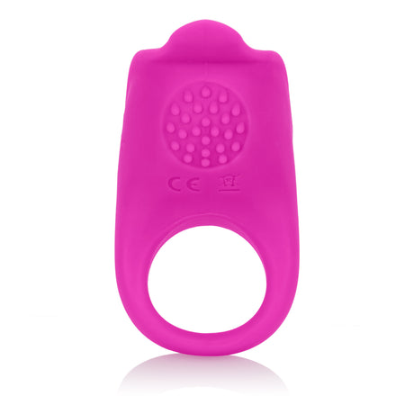 CalExotics Silicone Rechargeable Teasing Ring — 7 Functions - SE1841103