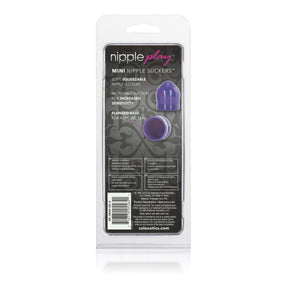 CalExotics Mini Nipple Suckers — Purple - SE2644252