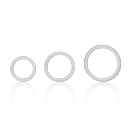 CalExotics Silicone Support Rings — Clear Set of 3 - SE1455202