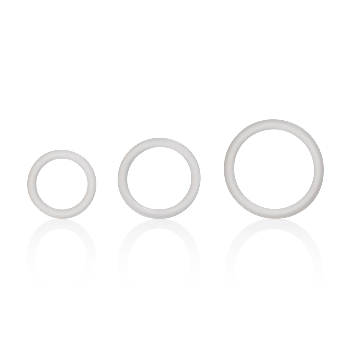 Silicone Support Rings - Clear by CalExotics