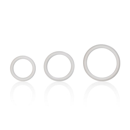 Silicone Support Rings - Clear by CalExotics