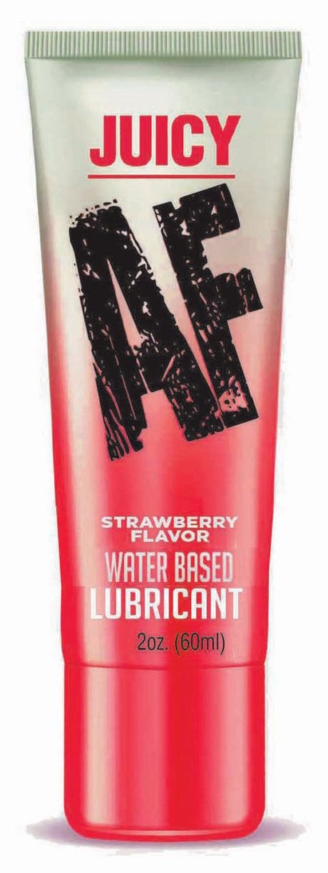 Little Genie Juicy AF Strawberry Water-Based Lubricant — 2 oz - LG-BT626
