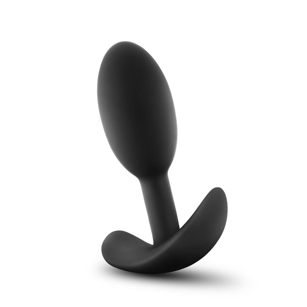 Luxe - Wearable Vibra Slim Plug - Small - Black by Blush