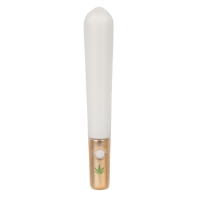 CalExotics Naughty Bits Smoke Show Mini Joint Vibe — White, 4 in - SE4410223