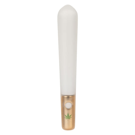 CalExotics Naughty Bits Smoke Show Mini Joint Vibe — White, 4 in - SE4410223