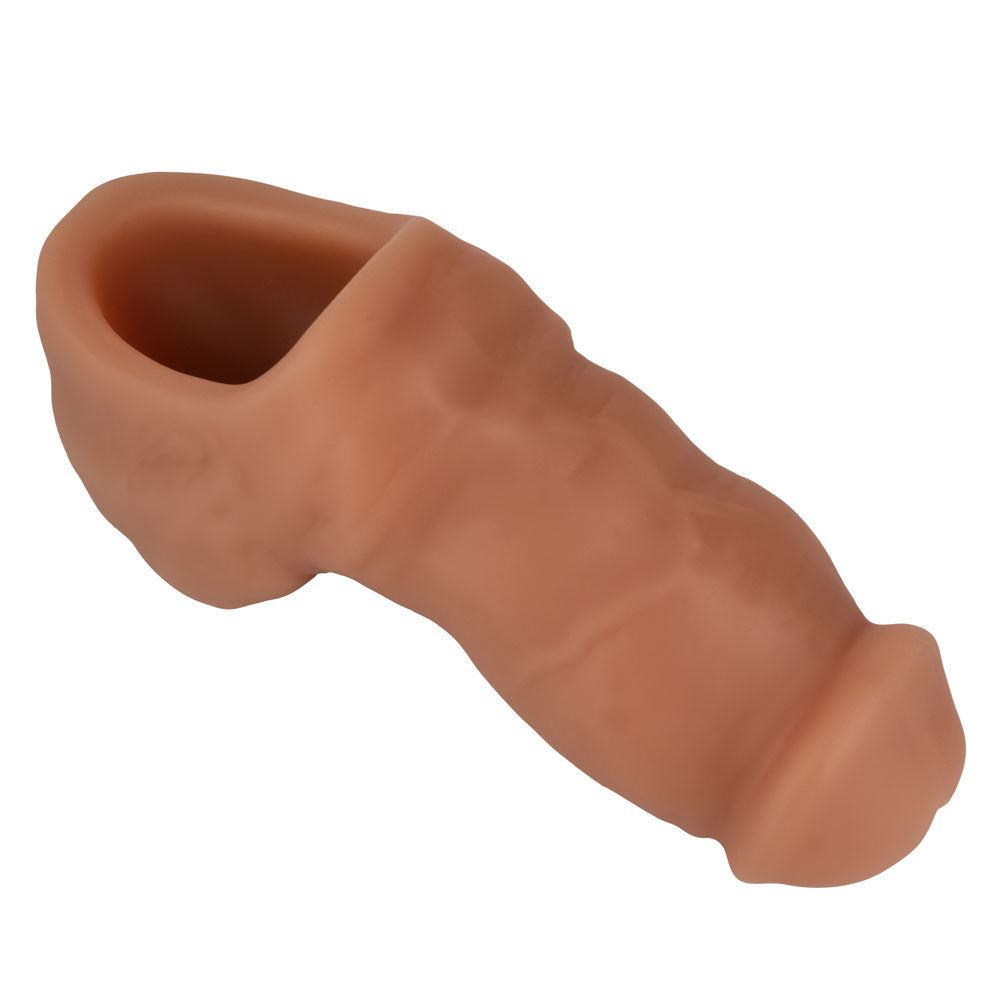 Packer Gear 4 Inch Ultra-Soft Silicone Stp Packer - Brown by CalExotics