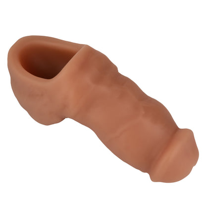 Packer Gear 4 Inch Ultra-Soft Silicone Stp Packer - Brown by CalExotics