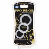 Cloud 9 Pro Sensual Silicone Cock Ring 3 Pack by Cloud 9 Novelties