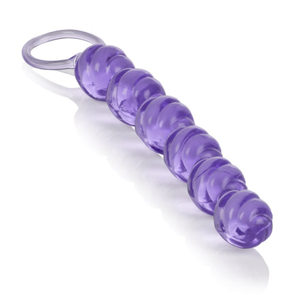 Swirl Pleasure Beads - Purple by CalExotics