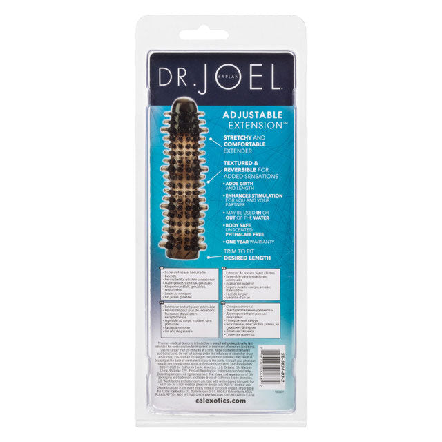 Dr. Joel Kaplan - Adjustable Extension With Added Girth - Smoke by CalExotics