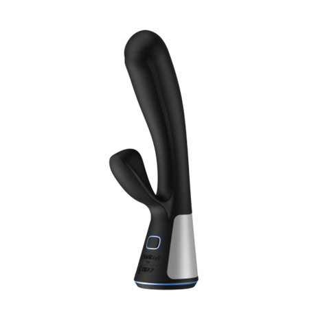 Kiiroo OhMiBod Fuse Dual-Stim Vibrator — Black - KR6394