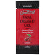 Doc Johnson Goodhead Oral Delight Cherry Gel — 0.24 oz Single-Use Packet - DJ1387-27-BU