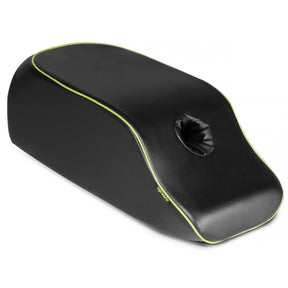 Liberator On A Mission Faux Leather Positioning Pillow, Black - L9799