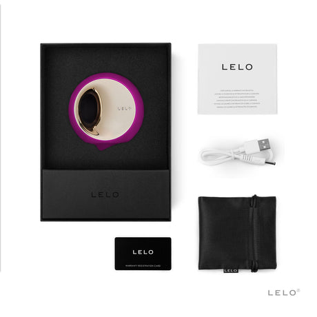Lelo Ora 3 Deep Rose Oral-Style Vibrator - LO7970