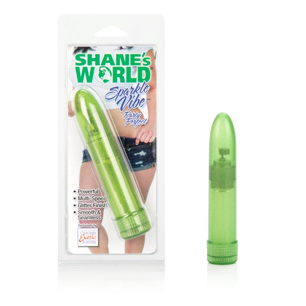 Shanes World Sparkle Vibes - Green by CalExotics