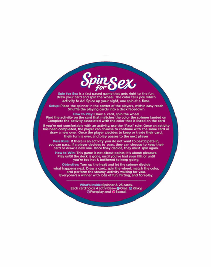 Spin for Sex Game