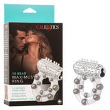 Maximus Enhancement Ring 10 Stoker Beads Rechargeable by CalExotics